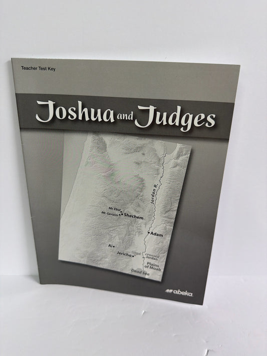 Joshua Judges Abeka Teacher Test Key Pre-Owned 8th Grade Bible Textbooks