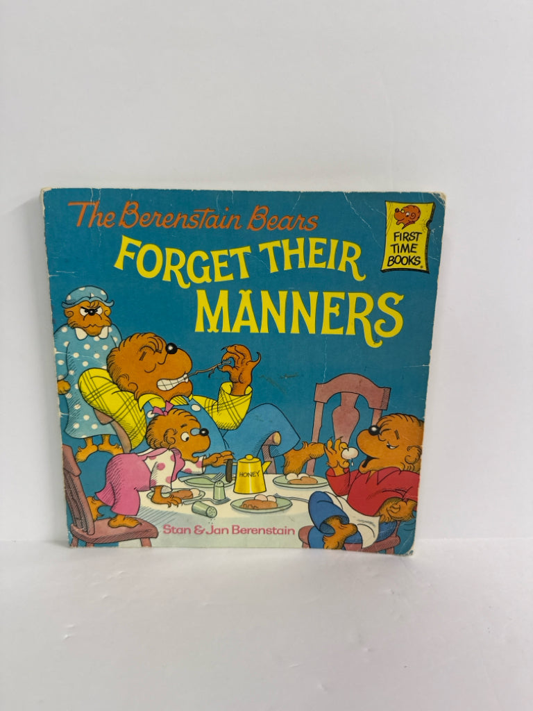 Forget Their Manners Stan & Jan Berenstain Random House Paperback Books