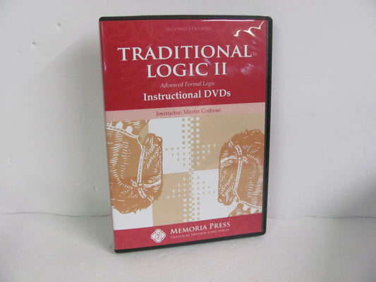 Traditional Logic II Memoria Press DVDs Pre-Owned Cothran Logic Books