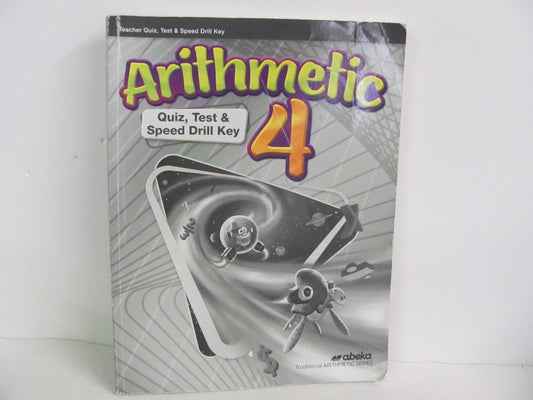 Arithmetic 4 Abeka Quiz/Test Key  Pre-Owned 4th Grade Mathematics Textbooks