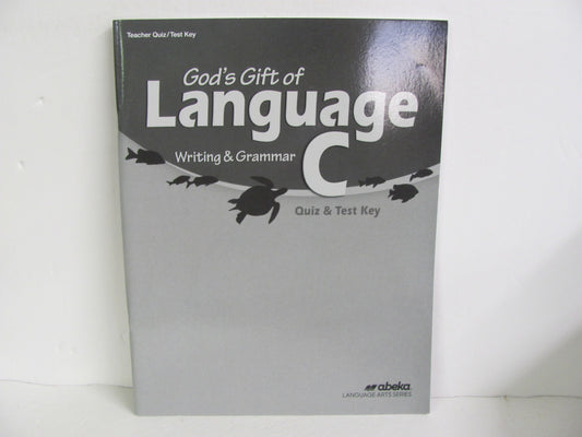 Language C Abeka Quiz/Test Key  Pre-Owned 6th Grade Language Textbooks