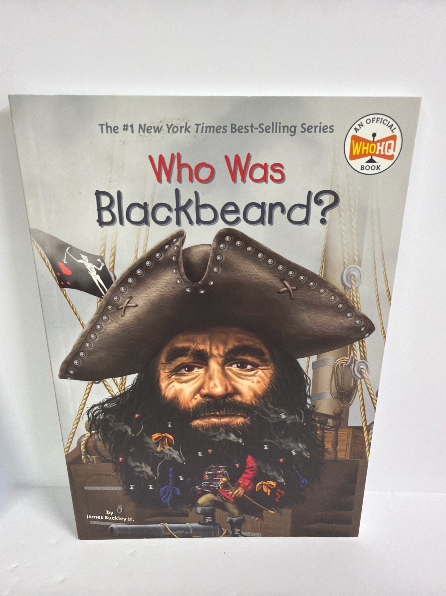 Who Was Blackbeard? James Buckley Jr. WHOHQ Juvenile Fiction