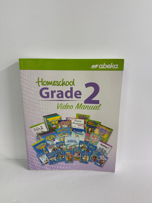 Homeschool Grade 2 Abeka Video Manual- Pre-Owned 2nd Grade Educator Resources