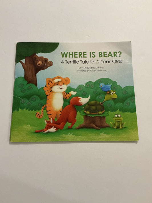 Where is Bear? Pre-Owned Martinez Preschool Children's Books