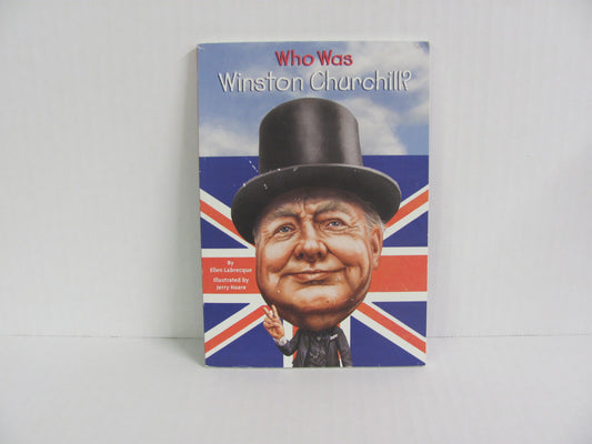 Who Was Winston Churchill? Grosset & Dunlap Reader  Pre-Owned Who Was