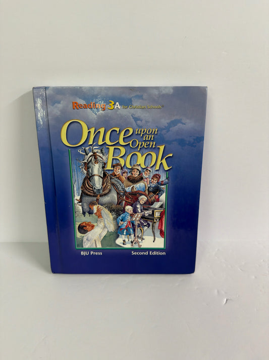 Once Upon an Open BJU Press Text/Workbook  Pre-Owned 3rd Grade Reading Textbooks