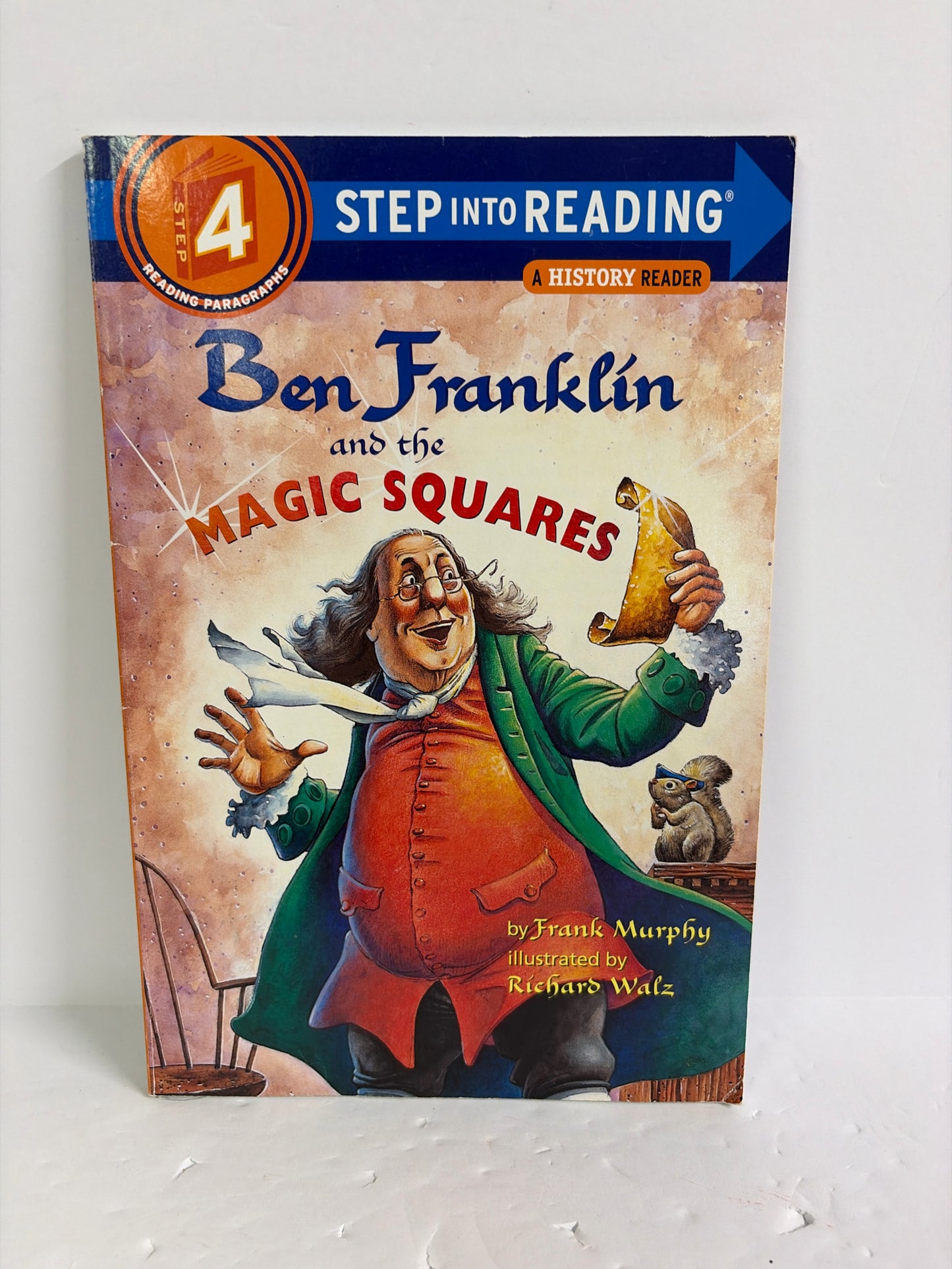 Ben Franklin and the Magic Squares Frank Murphy Random House Phonics Readers