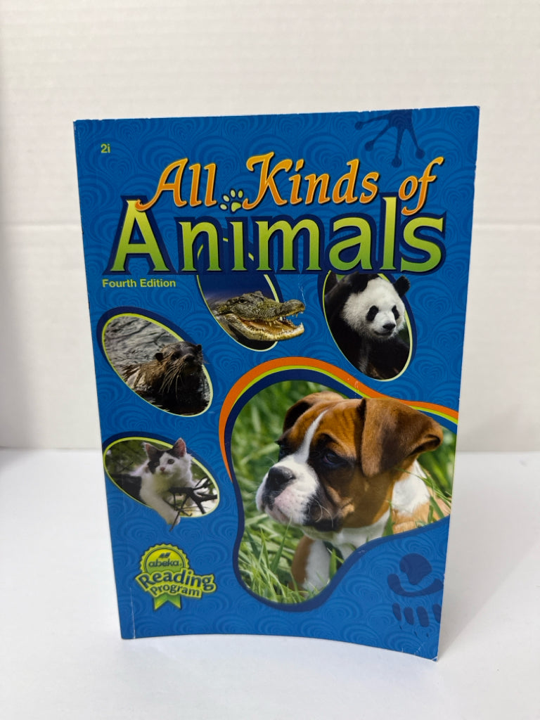 All Kinds of Animals Abeka Reader Pre-Owned 2nd Grade Reading Textbooks