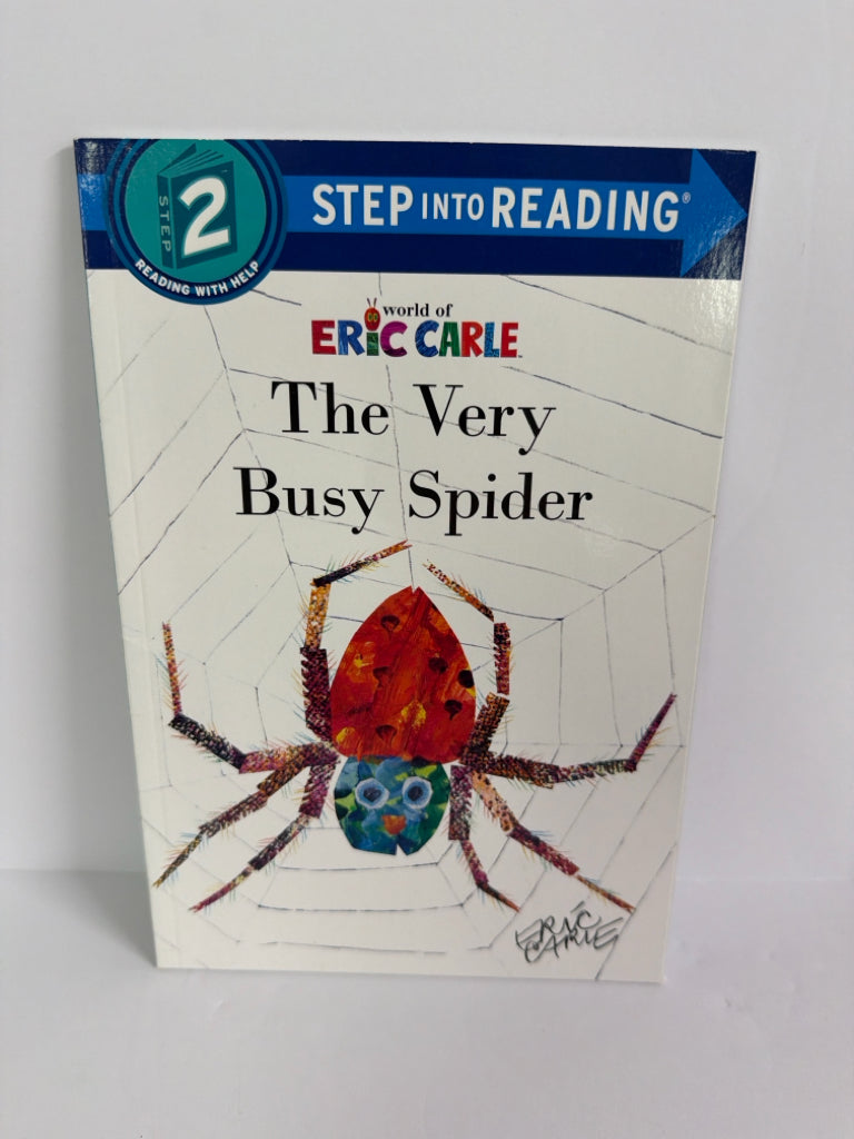 The Very Busy Spider Eric Carle Random House Phonics Readers