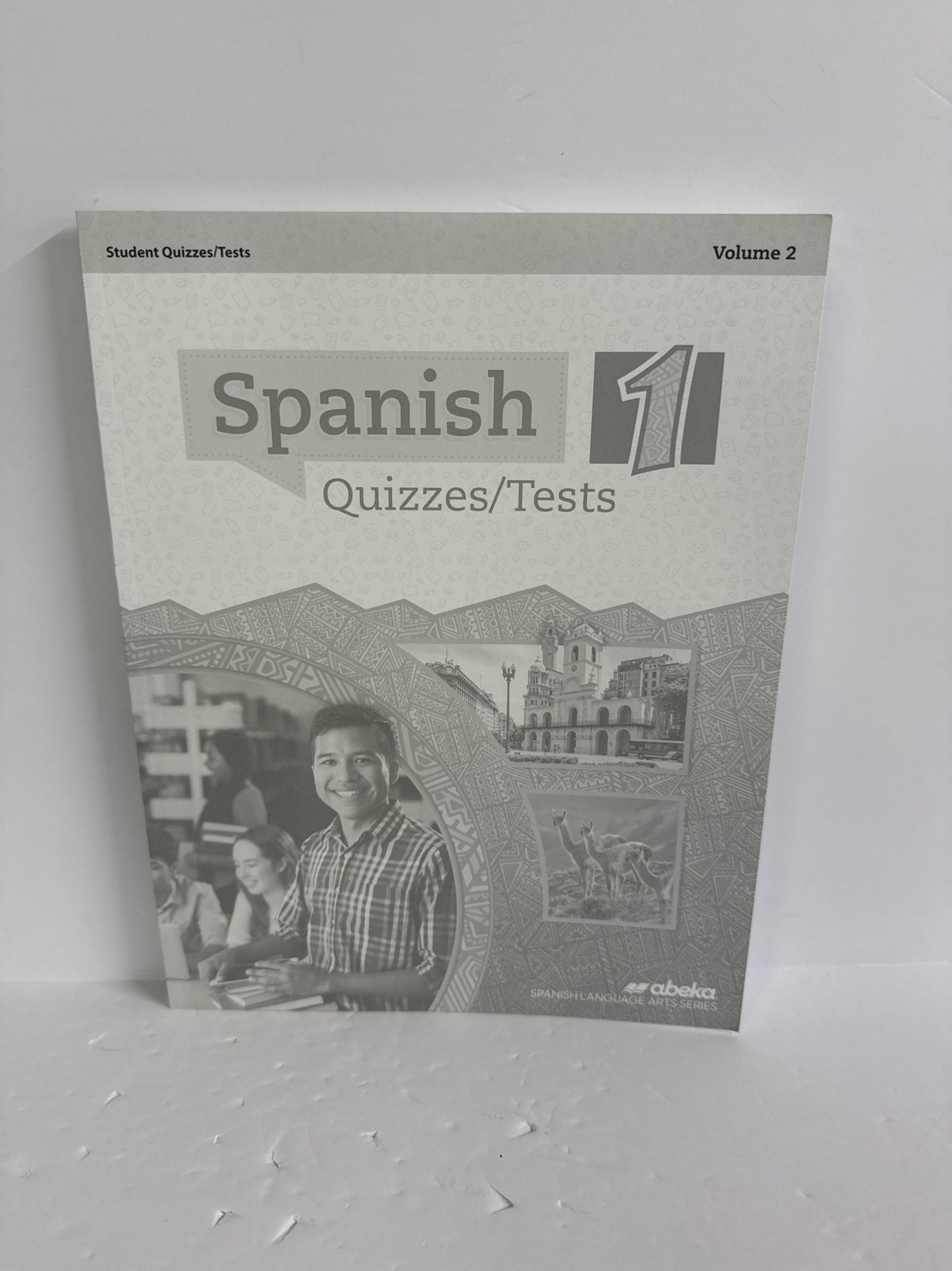 Spanish 1 Volume 2 Abeka Quizzes/Tests  Pre-Owned High School Spanish