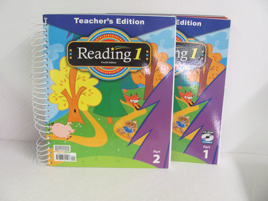 Reading 1 BJU Press Teacher Edition  Pre-Owned 1st Grade Reading Textbooks