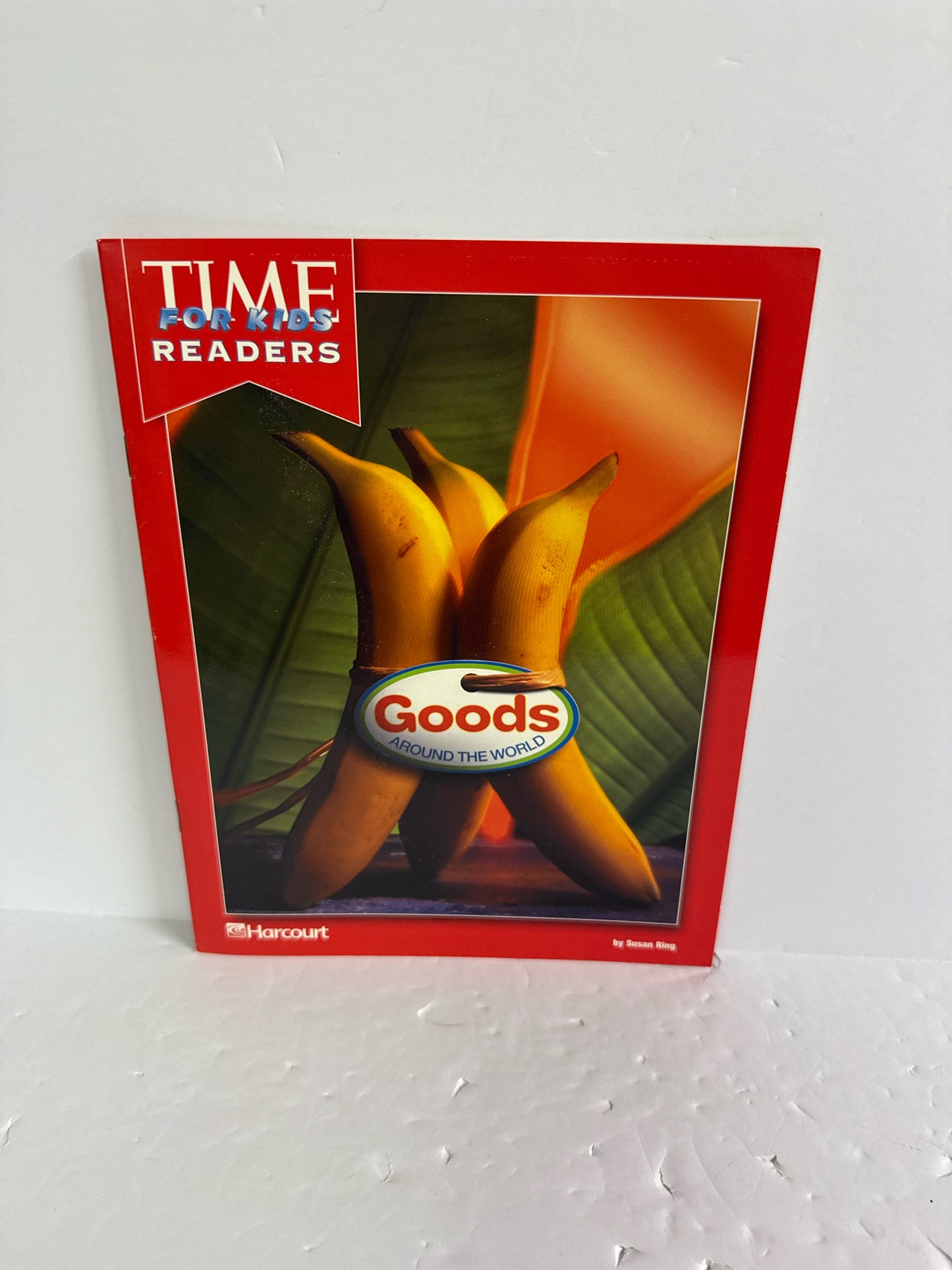 Goods Around the World Harcourt Reader Pre-Owned Susan Ring Reading Textbooks