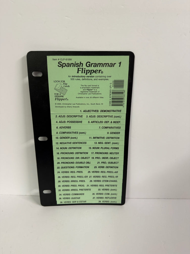 Spanish Grammar CLP Flipper Pre-Owned Spanish
