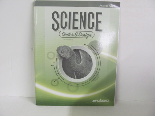 Order & Design Abeka Answer Key  Pre-Owned 7th Grade Science Textbooks