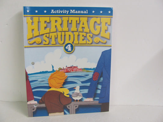 Heritage Studies 4 BJU Press Activity Book  Pre-Owned History Textbooks