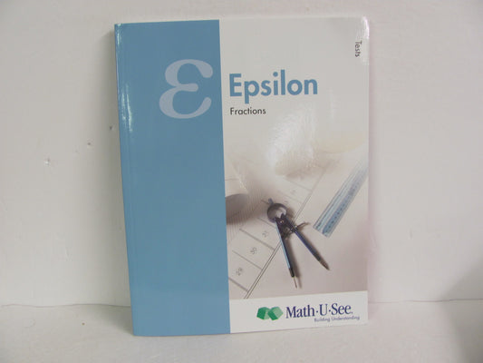 Epsilon Math U See Tests  Pre-Owned Demme Elementary Mathematics Textbooks
