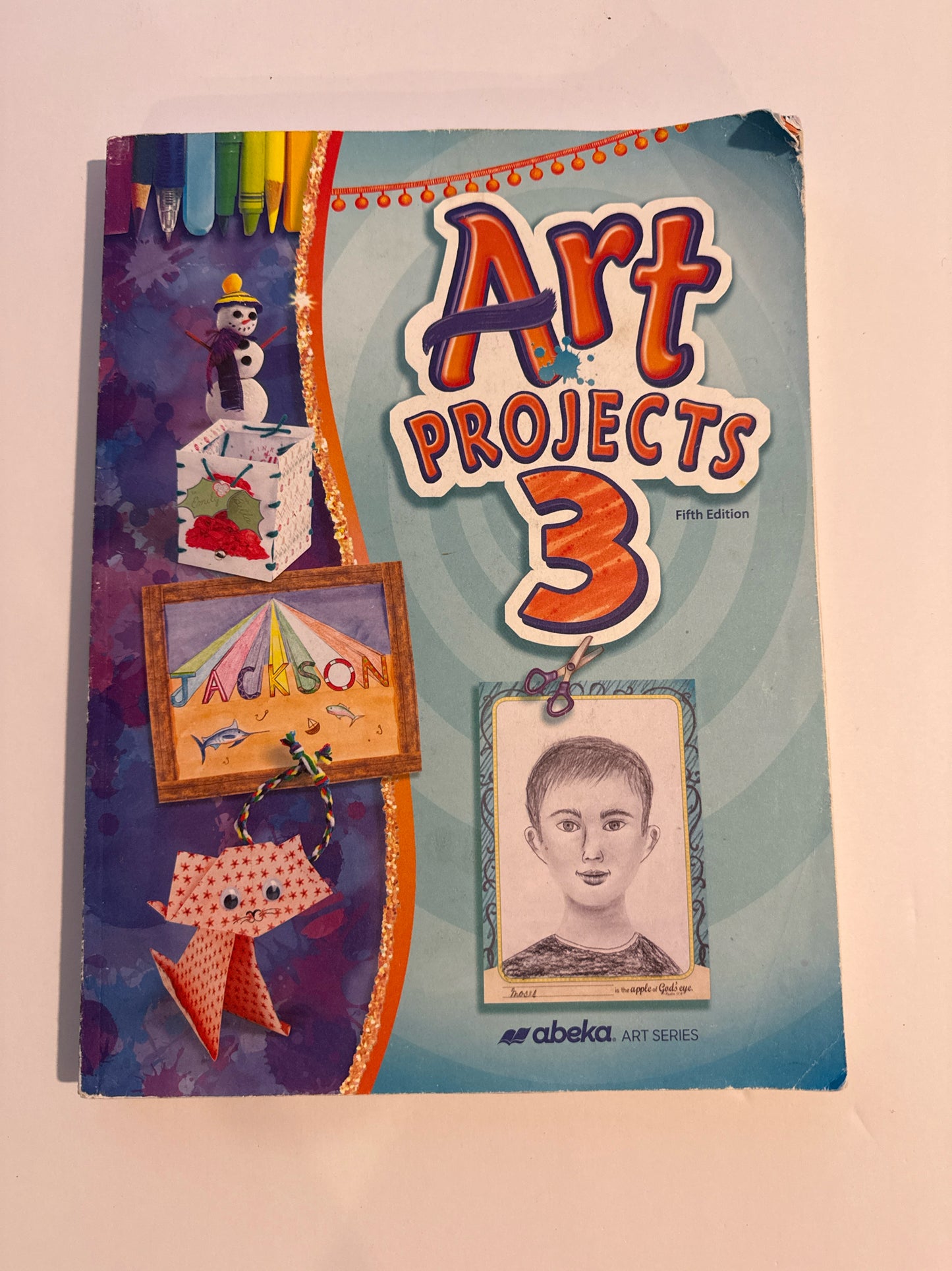 Art Projects 3 Abeka Student Book Pre-Owned 3rd Grade Art Books