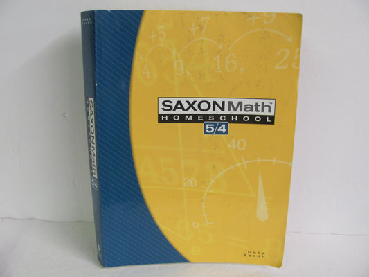 Mathematical Saxon Student Book Pre-Owned 4th Grade Mathematics Textbooks