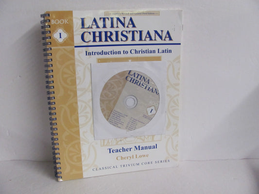 Latina Christiana 1 Memoria Press Teacher Manual  Pre-Owned Latin Books