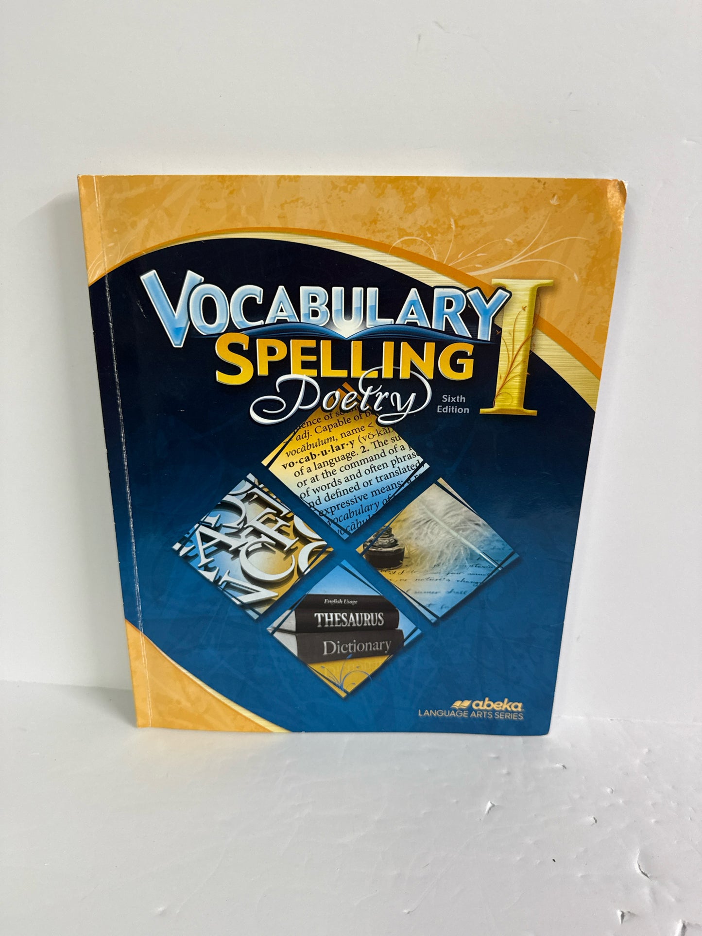 Vocabulary Spelling Poetry I Abeka Student Workbook Pre-Owned Language Textbooks