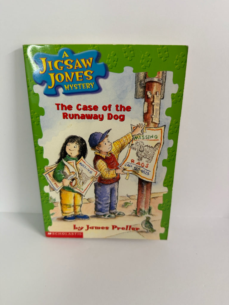 The Case of the Runaway Dog James Preller Scholastic Juvenile Books