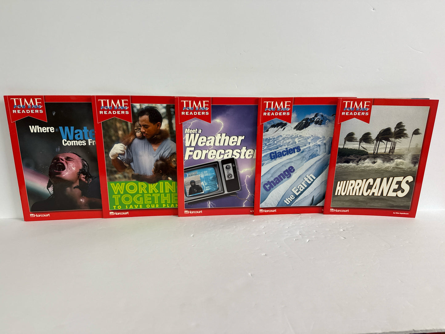 Time for Kids Readers Harcourt Set  Pre-Owned Elementary Reading Textbooks