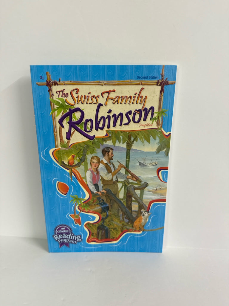 The Swiss Family Robinson Abeka Reader Pre-Owned 3rd Grade Reading Textbooks