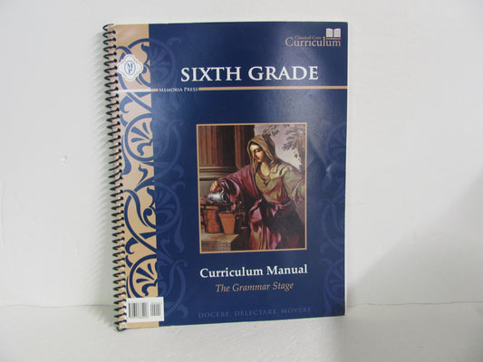 Sixth Grade Curriculum Memoria Press Curriculum Pre-Owned Language Textbooks
