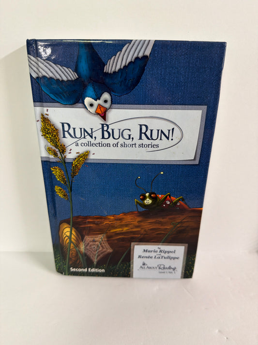 Run, Bug, Run All About Reading Reader Pre-Owned Marie Rippel Reading Textbooks