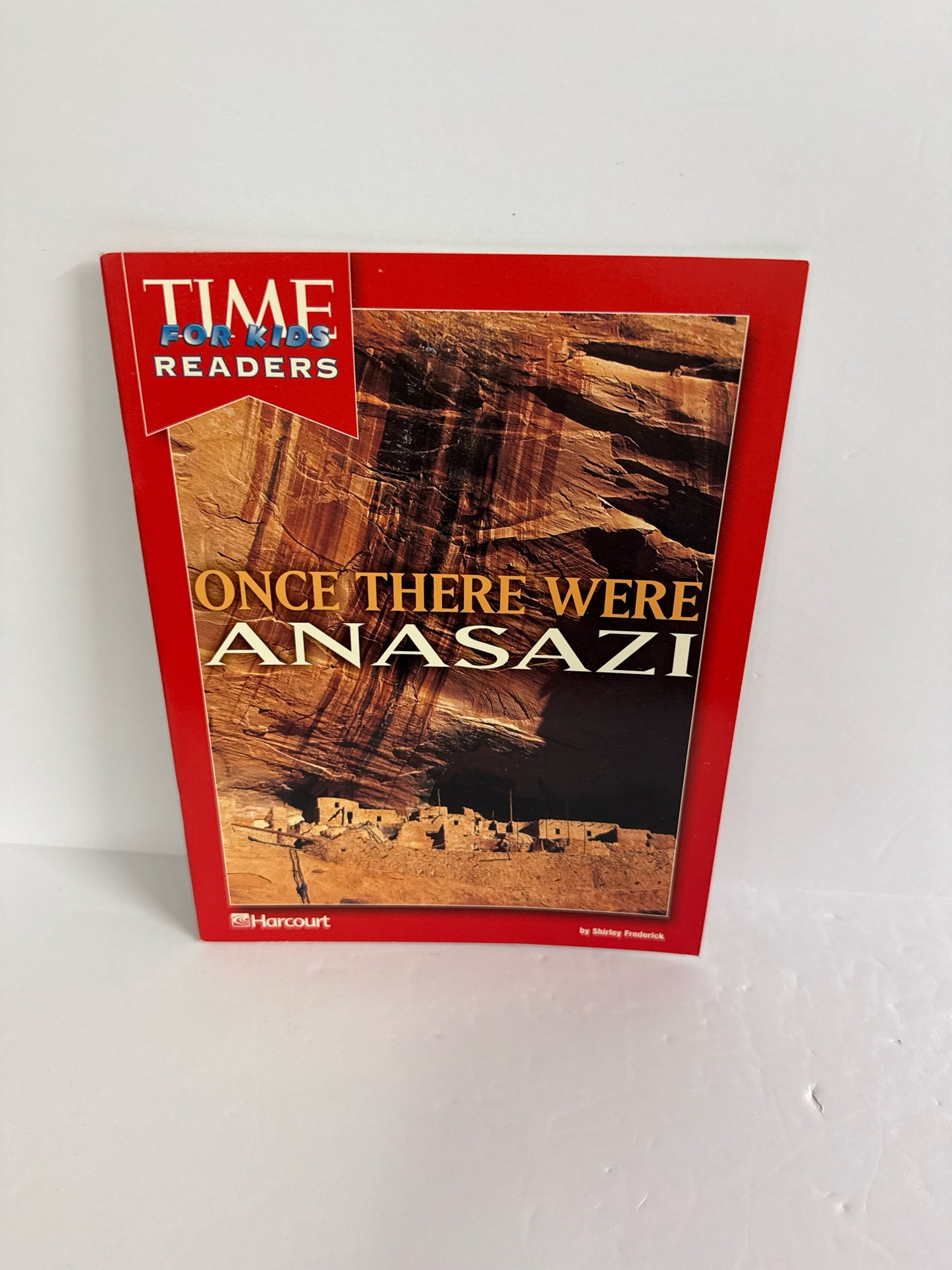 Once There Were Anasazi Harcourt Reader Pre-Owned Elementary Reading Textbooks