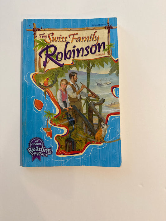 The Swiss Family Robinson Abeka Reader  Pre-Owned 3rd Grade Reading Textbooks