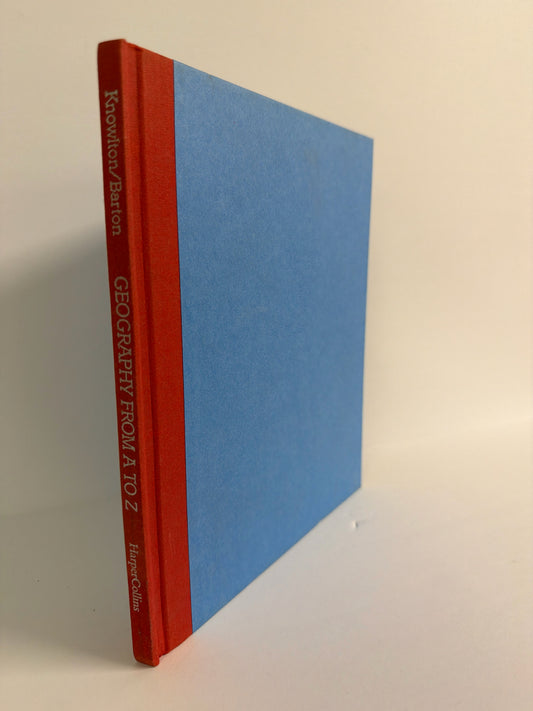 Geography From A to Z Harper Collins Pre-Owned Jack Knowlton Geography Books