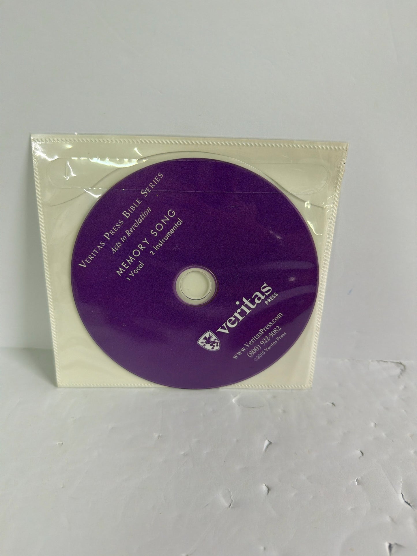 Acts to Revelation Veritas Press Audio CDs Pre-Owned Elementary Bible Textbooks