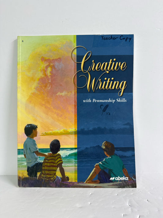 Creative Writing Abeka Student Workbook Pre-Owned 6th Grade Language Textbooks
