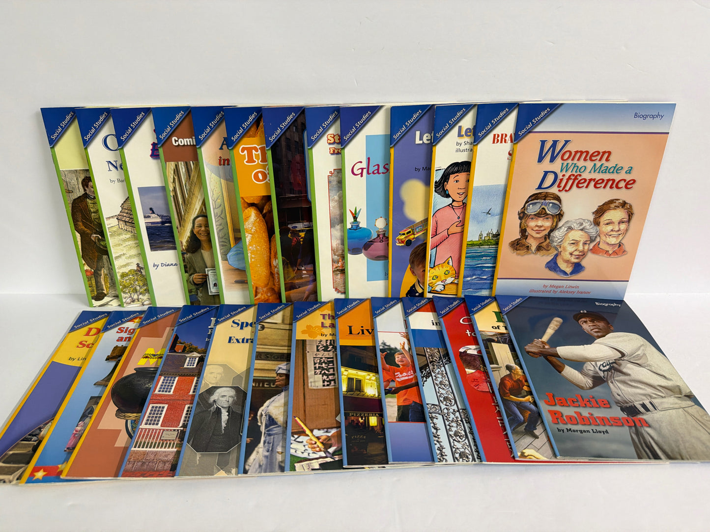Social Studies Readers Pearson Set  Pre-Owned 3rd Grade Reading Textbooks