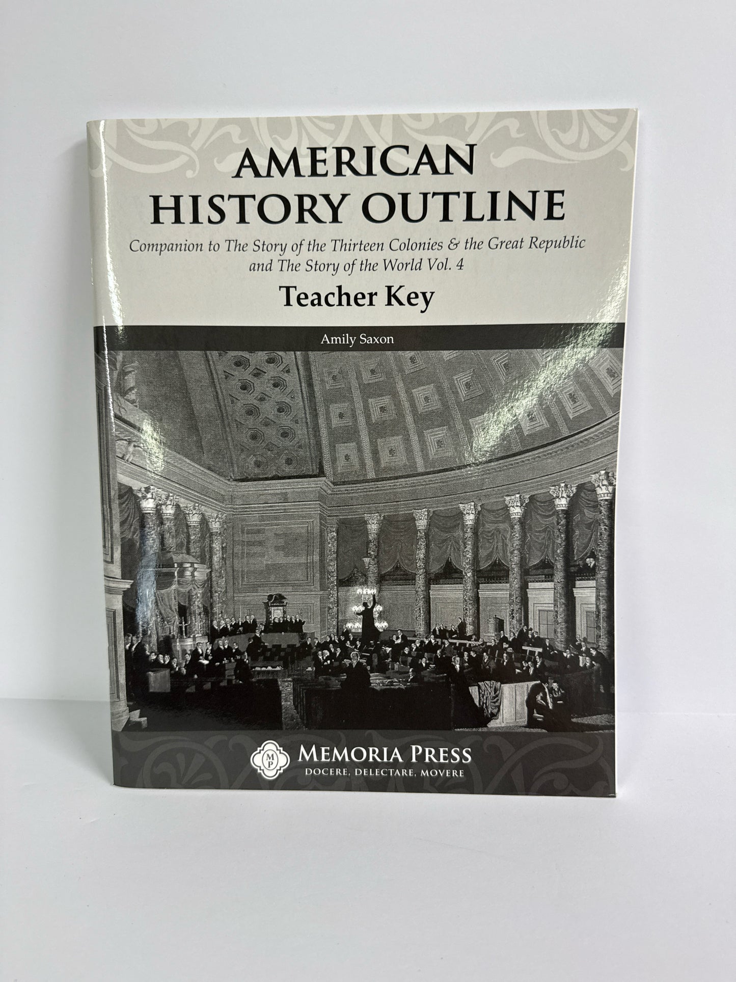 American History Outline Memoria Press Teacher Key  Pre-Owned History Textbooks