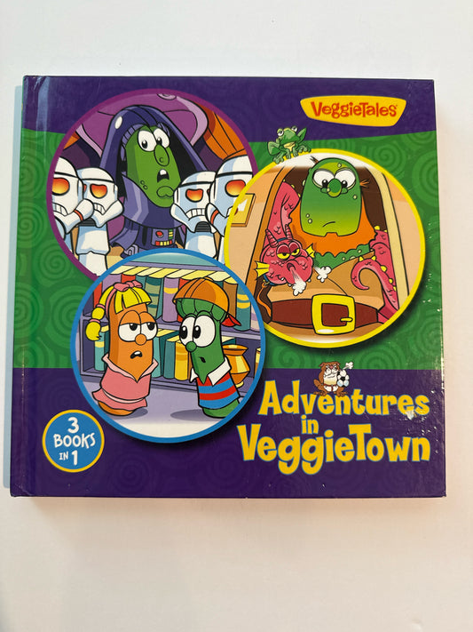 Adventures in VeggieTown Veggie Tales Pre-Owned Elementary Children's Books