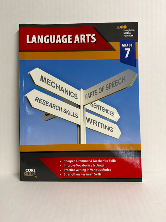 Language Arts Houghton Mifflin Student Book Pre-Owned Language Textbooks