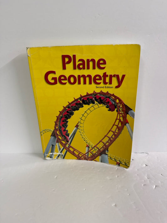 Plane Geometry Abeka Student Book Pre-Owned High School Mathematics Textbooks