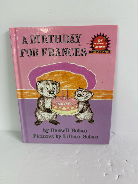A Birthday for Frances Russell Hoban Harper Collins Hardback Books