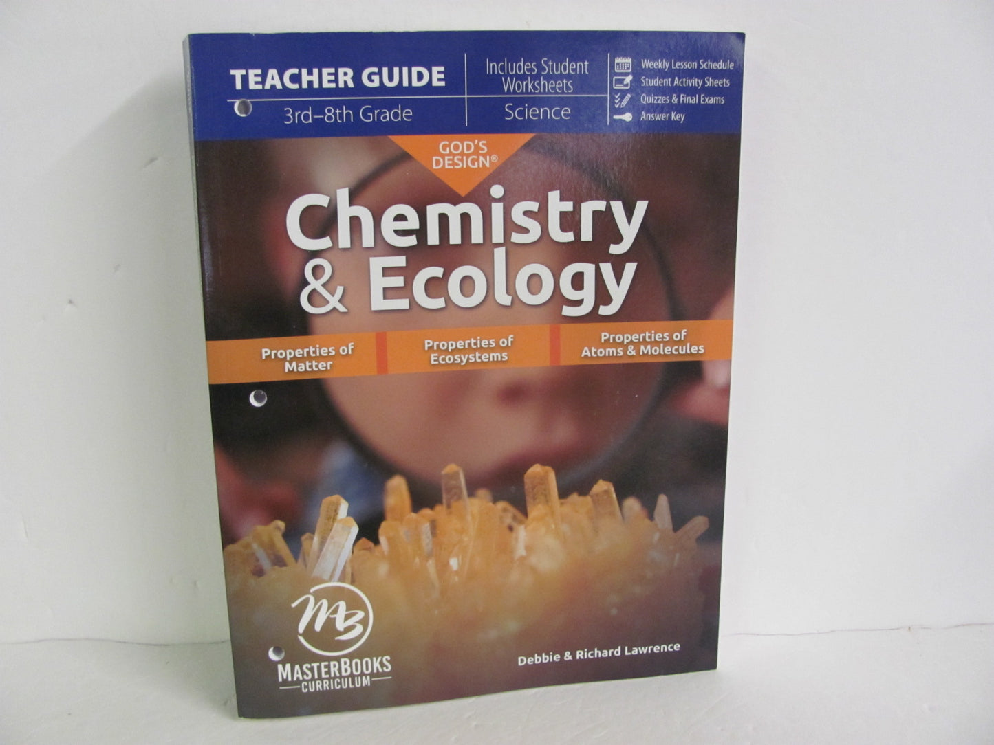 Chemistry & Ecology Master Books Teacher Guide  Pre-Owned Science Textbooks