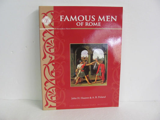 Famous Men of Rome Memoria Press Pre-Owned Poland Ancient Egypt/Rome/Greece