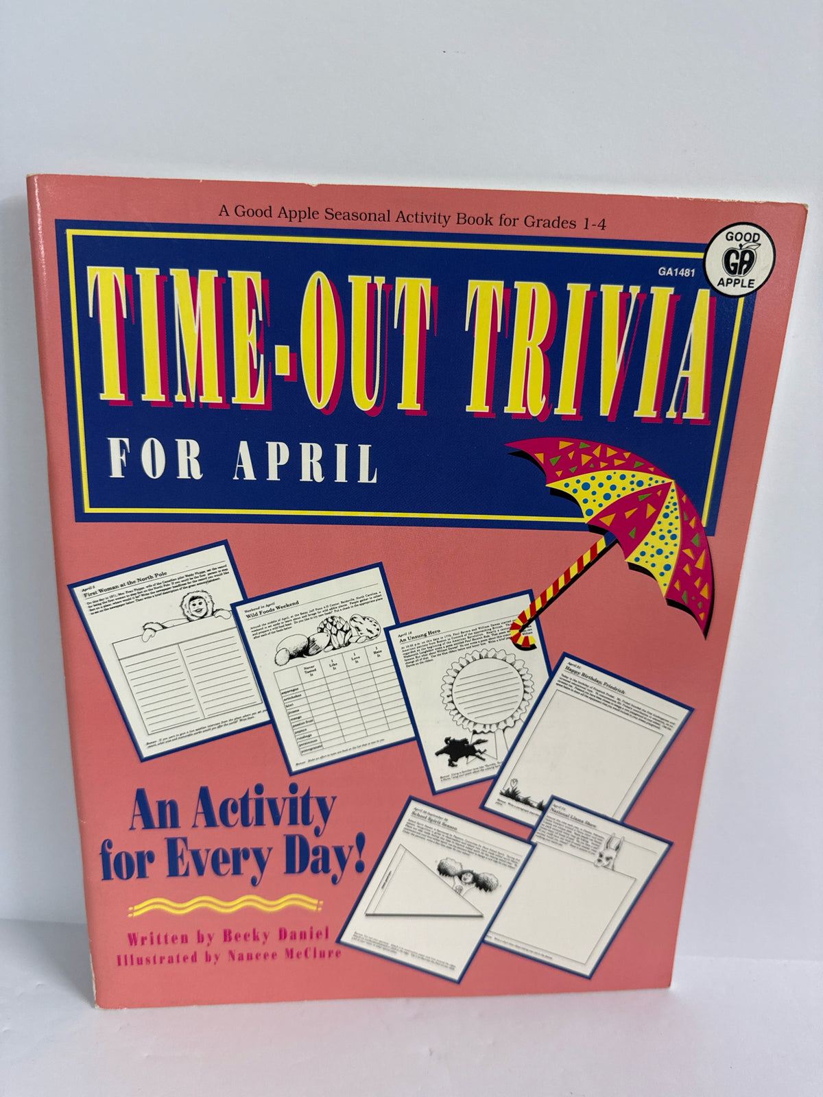 Time-Out Trivia Good Apple Activity Book  Pre-Owned Educator Resources