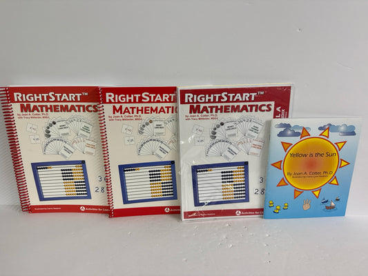 Level A RightStart Set  Pre-Owned Kindergarten Mathematics Textbooks