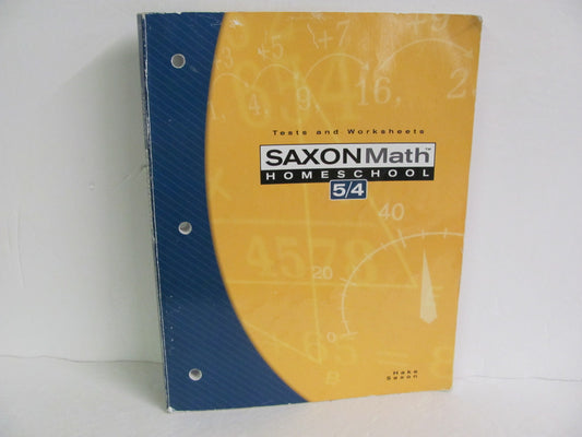 Mathematical Saxon Tests  Pre-Owned Saxon 4th Grade Mathematics Textbooks