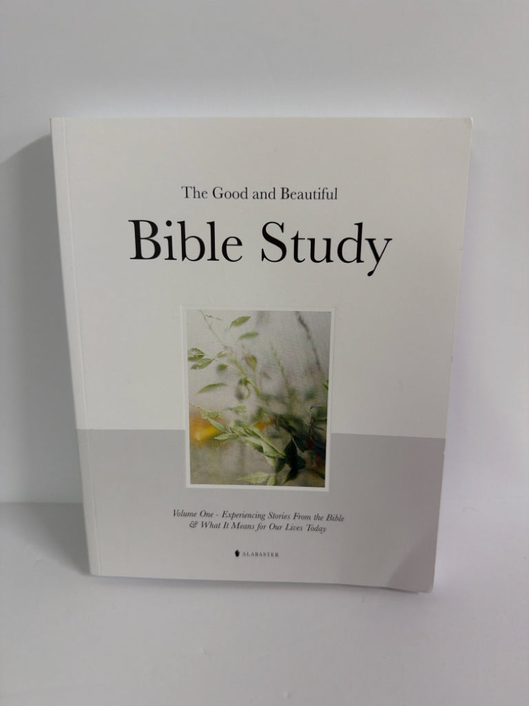 The Good and Beautiful Bible Study Alabaster Pre-Owned Bible Textbooks