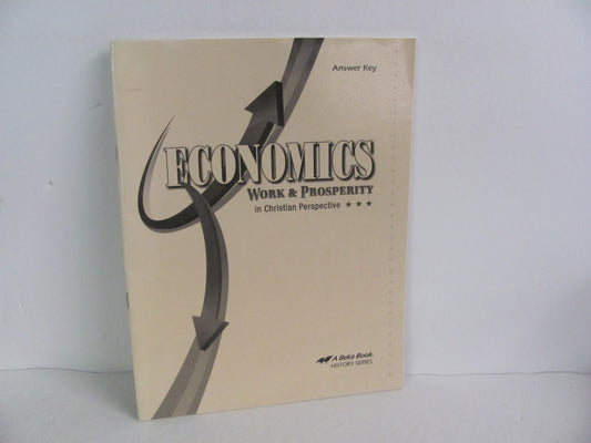 Economics Abeka Answer Key  Pre-Owned 12th Grade History Textbooks