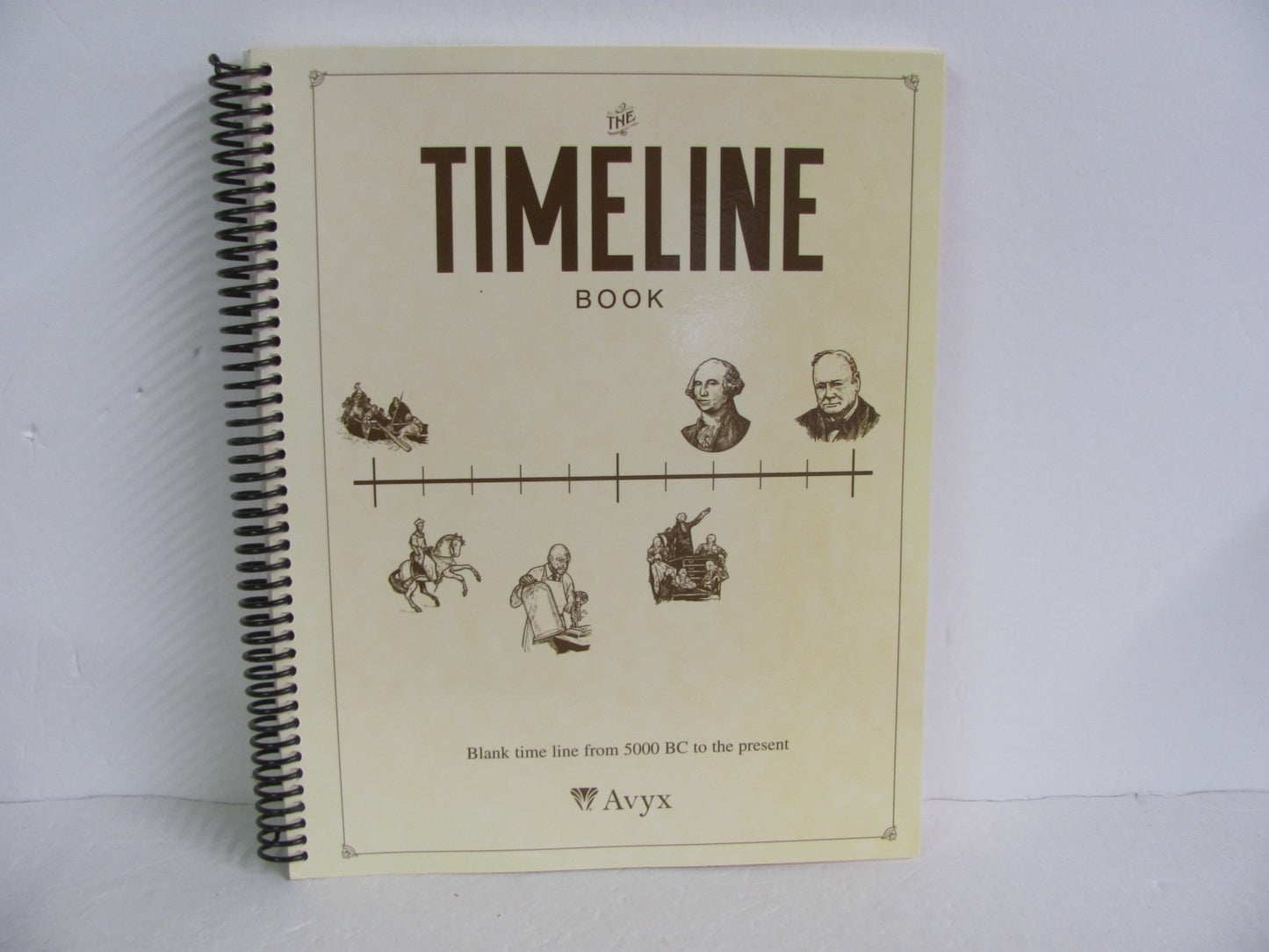 The Timeline Book Avyx Student Book Pre-Owned Elementary Unit Study Books