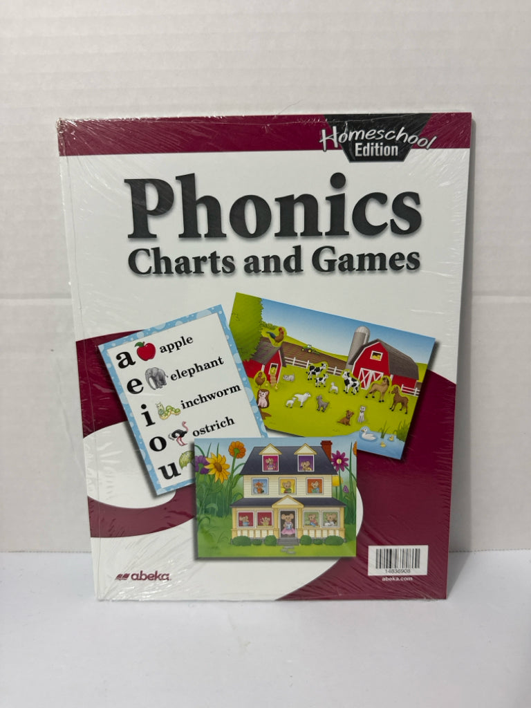 Phonics Charts and Games Abeka Chart  Pre-Owned Elementary Language Textbooks