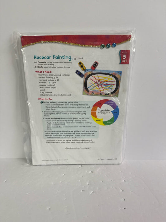 Art Projects 1 Abeka Student Book Pre-Owned 1st Grade Art Books